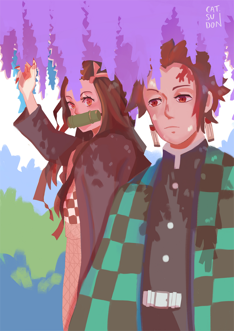 Under the wisteria