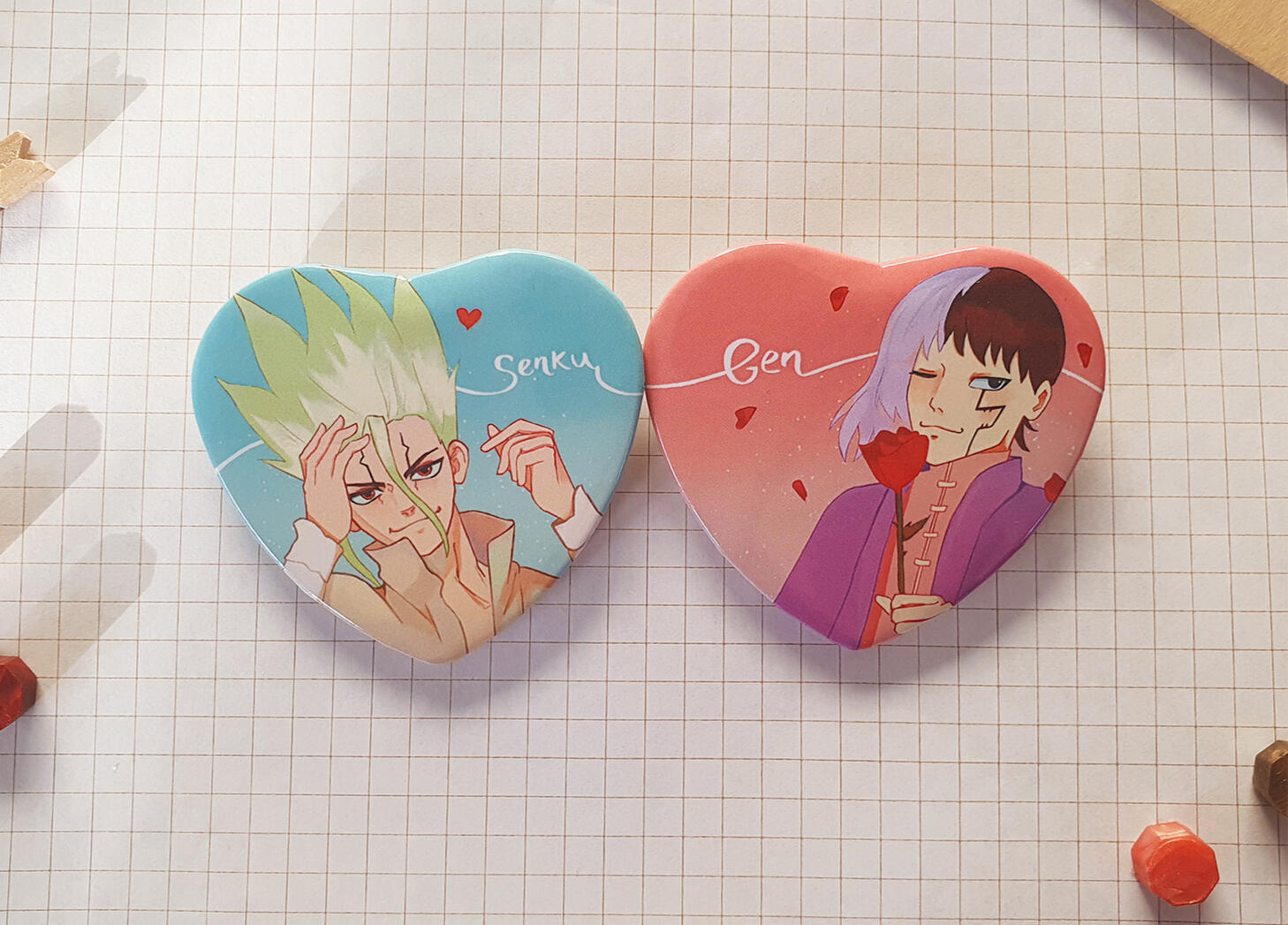 Heart Badges Sengen